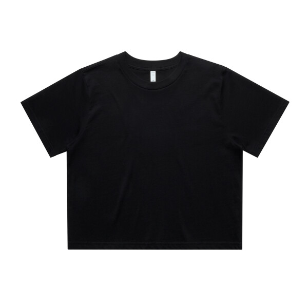 Front view of customisable crop top