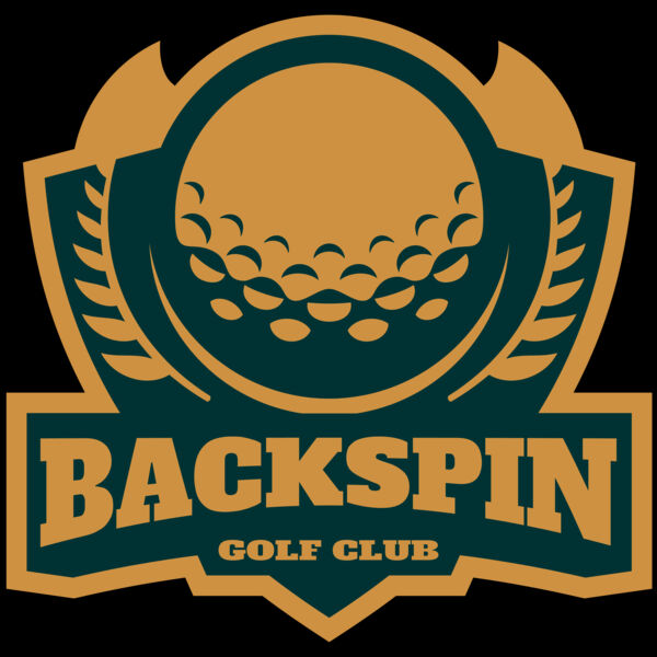 Backspin Golf club logo template Thumbnail