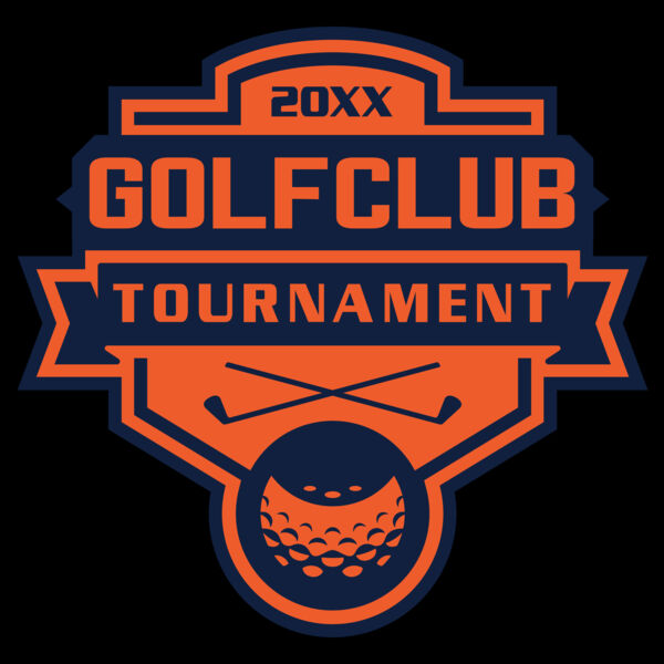 Golf club Tournament logo template 02 Thumbnail