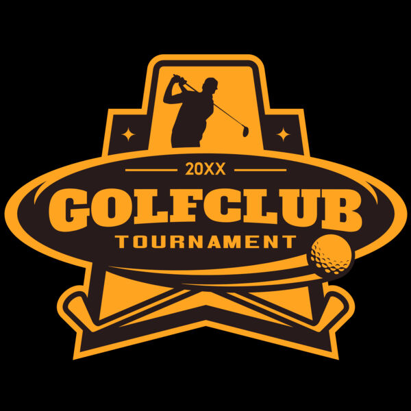 Golf club Tournament logo template 05 Thumbnail