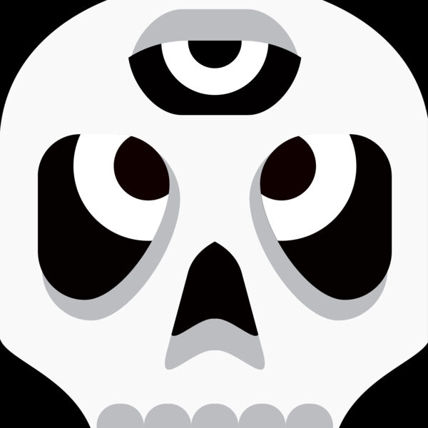 Elements Skulls logo template 18 Thumbnail